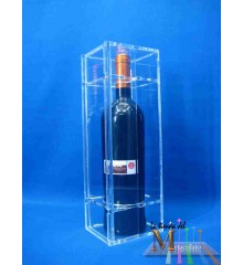 Expositor caja para botellas de 78mm de diámetro